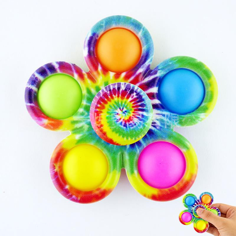 Jouet anti-stress Fidget Spinner avec impression couleur
