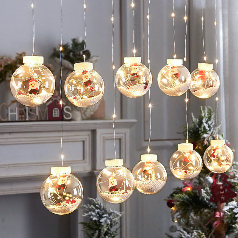 Décoration créative LED de Noël Wish Orbs Rideau de lumière