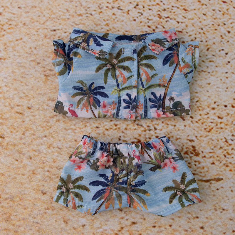 Maillot de bain d'été Blind Box Vêtements Pendentifs Assis Poupées Party Outfits Ensembles de vêtements