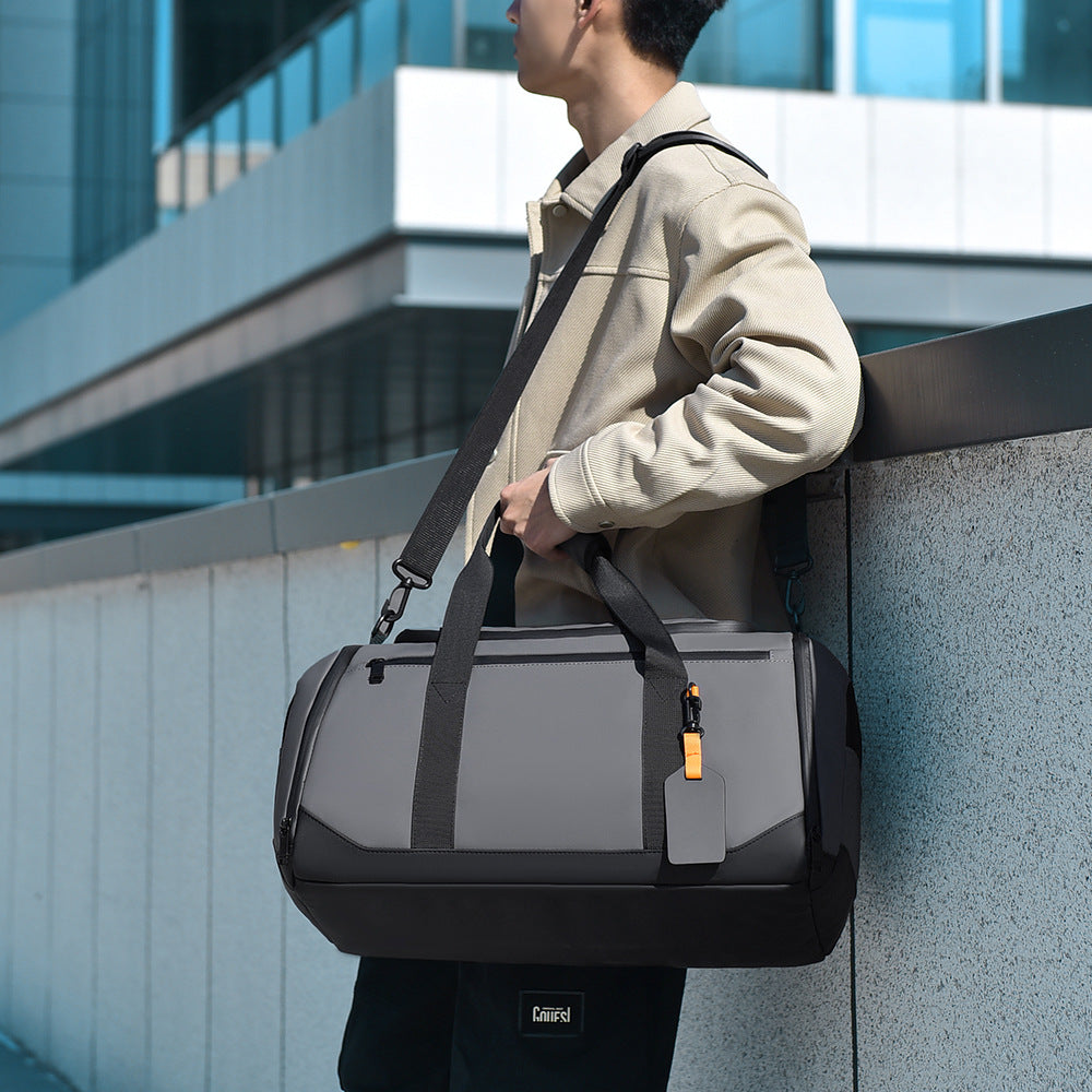 Compartiments séparés de chaussures sèches Sac à bagages de voyage de grande capacité