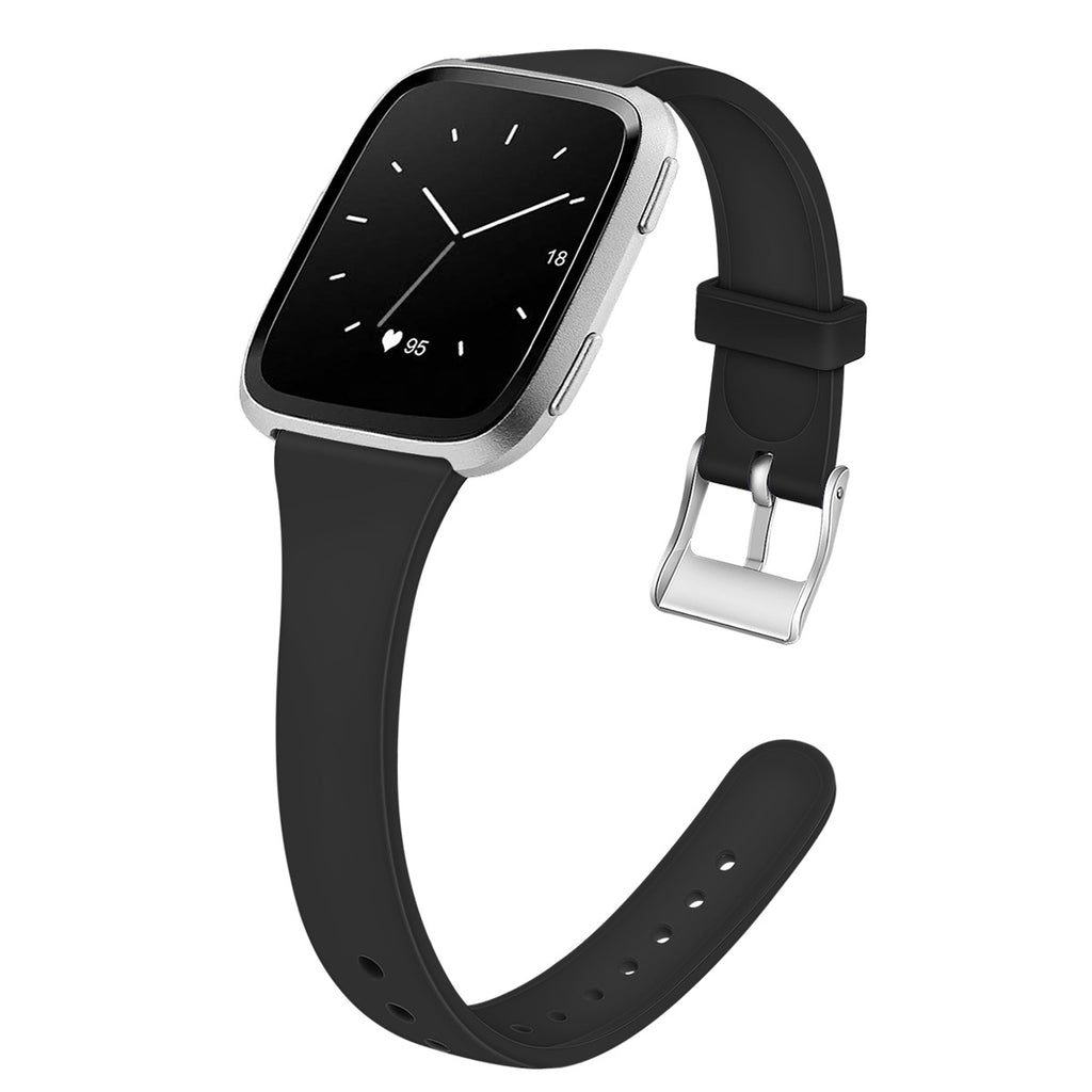 Bracelet en silicone Smart Watch Shrink Silicone Solid Color Watch Band