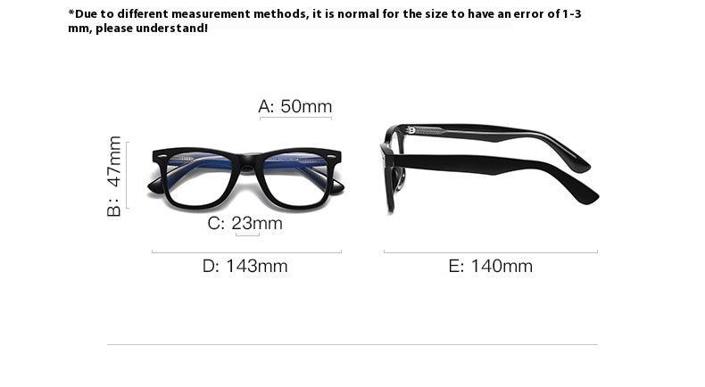 Rivet cadre optique en verre TR