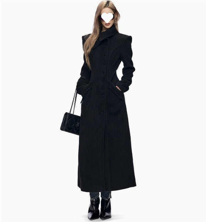Manteau de style britannique Hepburn pour femmes