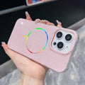 Convient pour les boîtiers de téléphone double face stratifié avec un anneau délicat de paillettes