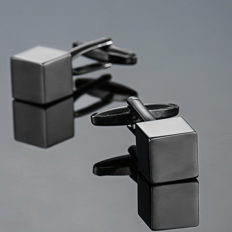 Men's Enamel Craft Vintage Collection Cube Cufflinks