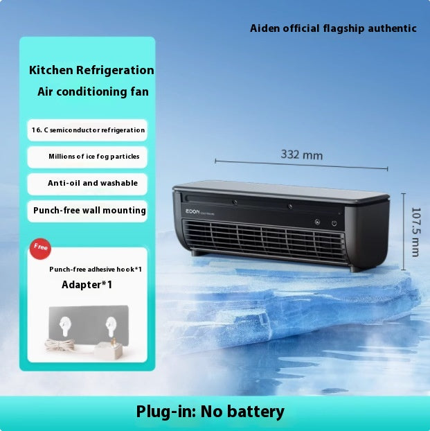 Refroidissement mural suspendu ventilateur rechargeable foyer stand télécommande