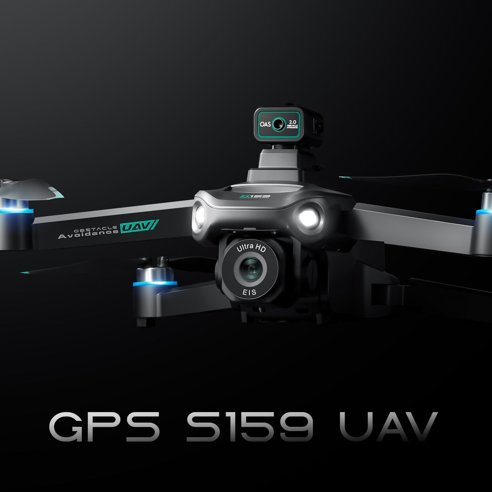 Affichage de l'écran HD Aerial Photography Automatic Return Flight Obstacle Evitement S159 Remot
