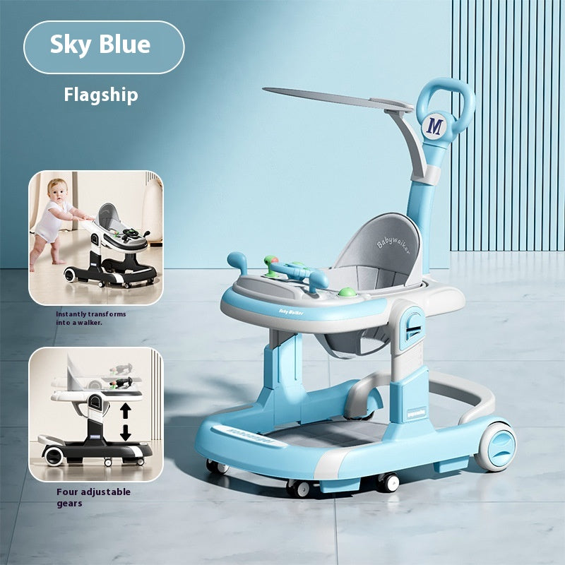 Bébé Walker léger pliage multifonction anti-rollover