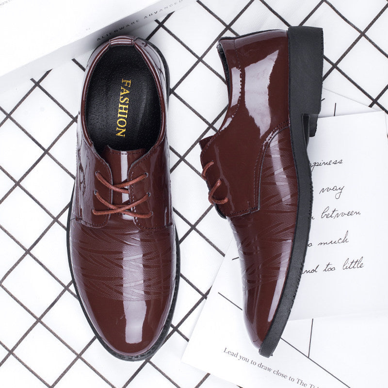 Summer Casual Business formelle Soft-Soled Suit Chaussures en cuir pour hommes