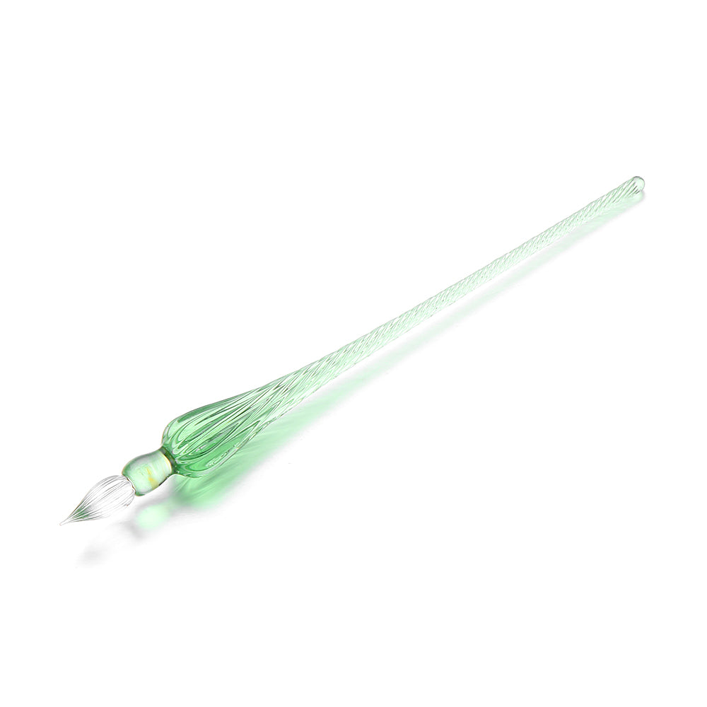 1 Pc 9 Couleurs Stylo de fontaine en verre Drip Vintage Dip Dipp