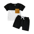 BabyTodler d'été Top Short à deux pièces en couleur solide