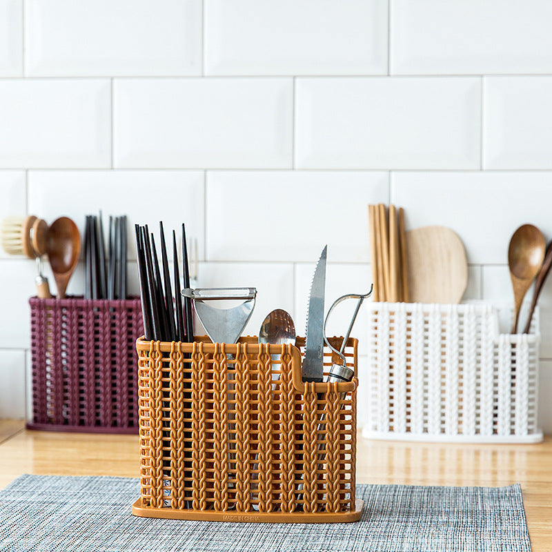 Vaisselle de rangement en bois de cuisine