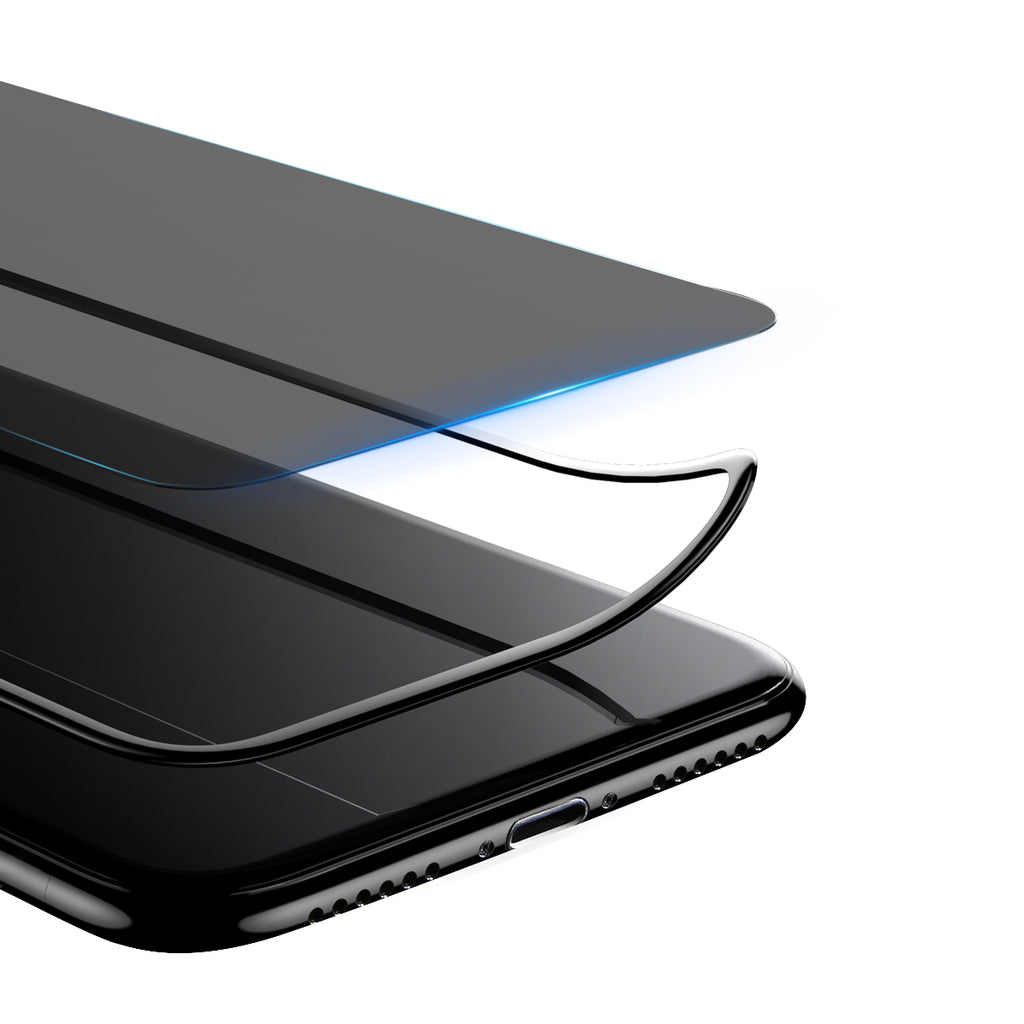 0.23mm Unbroken Edge Full Screen Curved Privacy Film trempé pour IP XR 11 6.1 En pouces