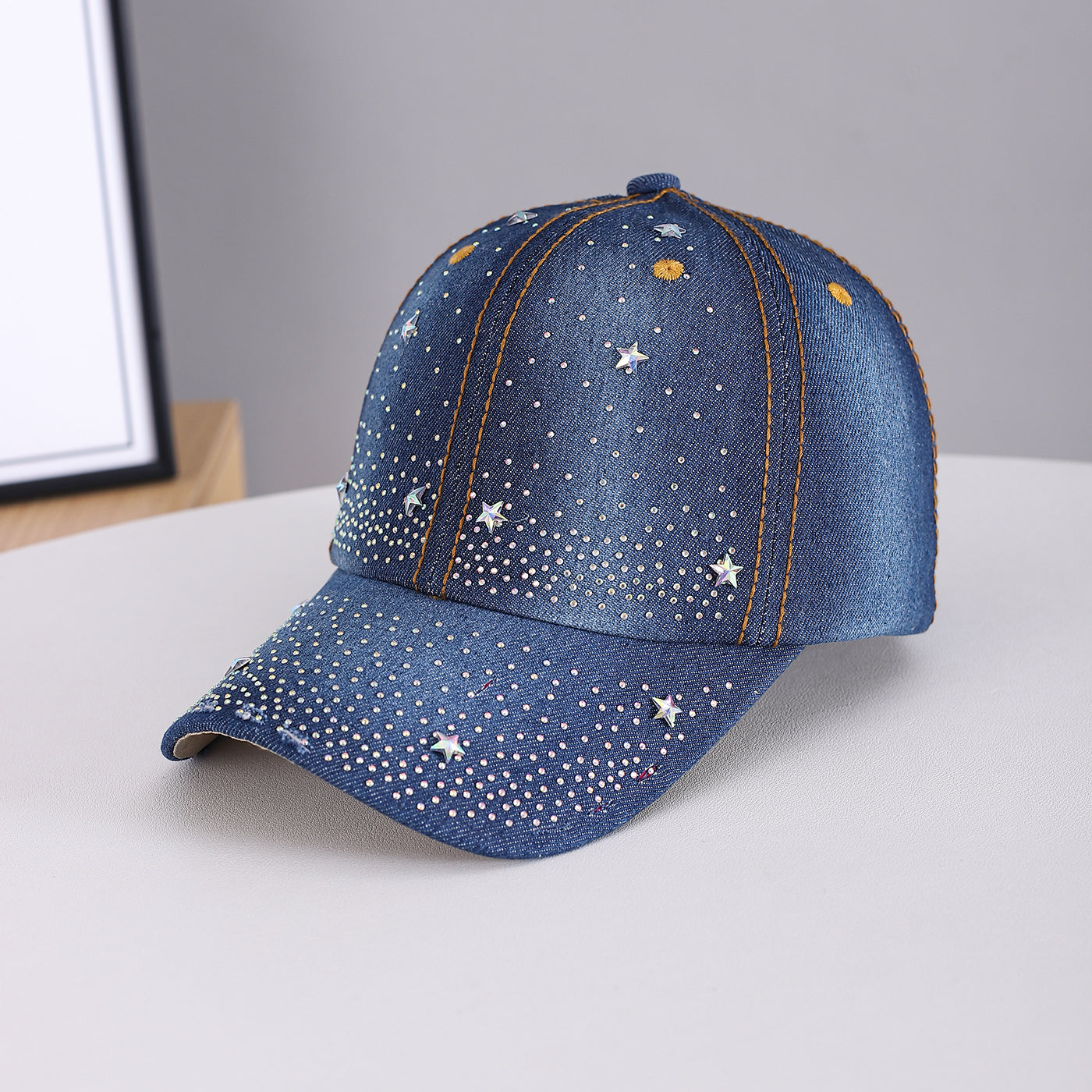 Les hommes et les femmes en trois dimensions Glitter Diamond Mini Stars Détressed Craft Style R