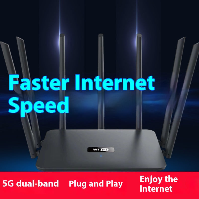 Routeur Gigabit 5G double fréquence Accueil Wifi haut débit Couverture à large bande