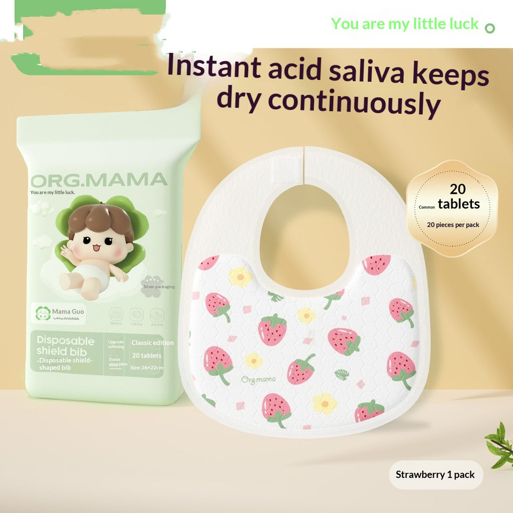 Mama Fruits jetables Serviettes de salive Bébés