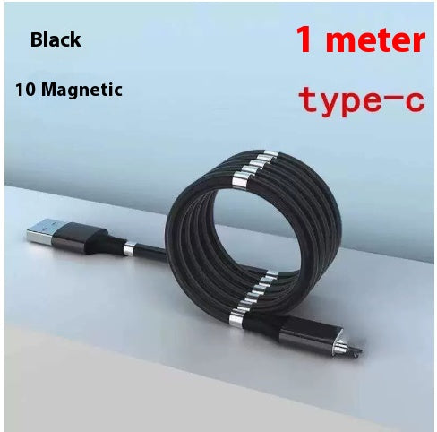 Cable de stockage de données de voyage magnétique portable Type-c