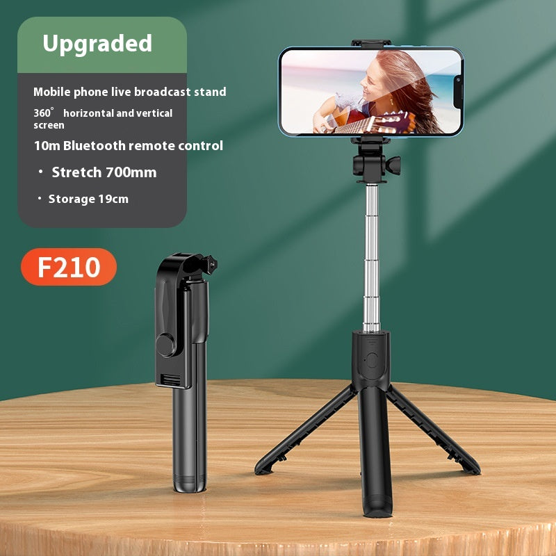 Bluetooth Mobile Phone Tripod Fill Light Selfie Stick