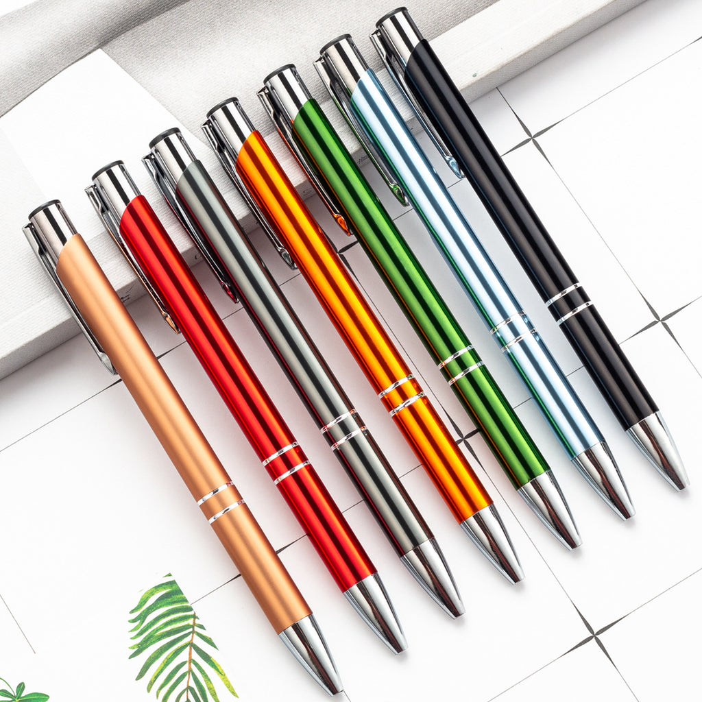 Stylo à bille en métal presse en aluminium