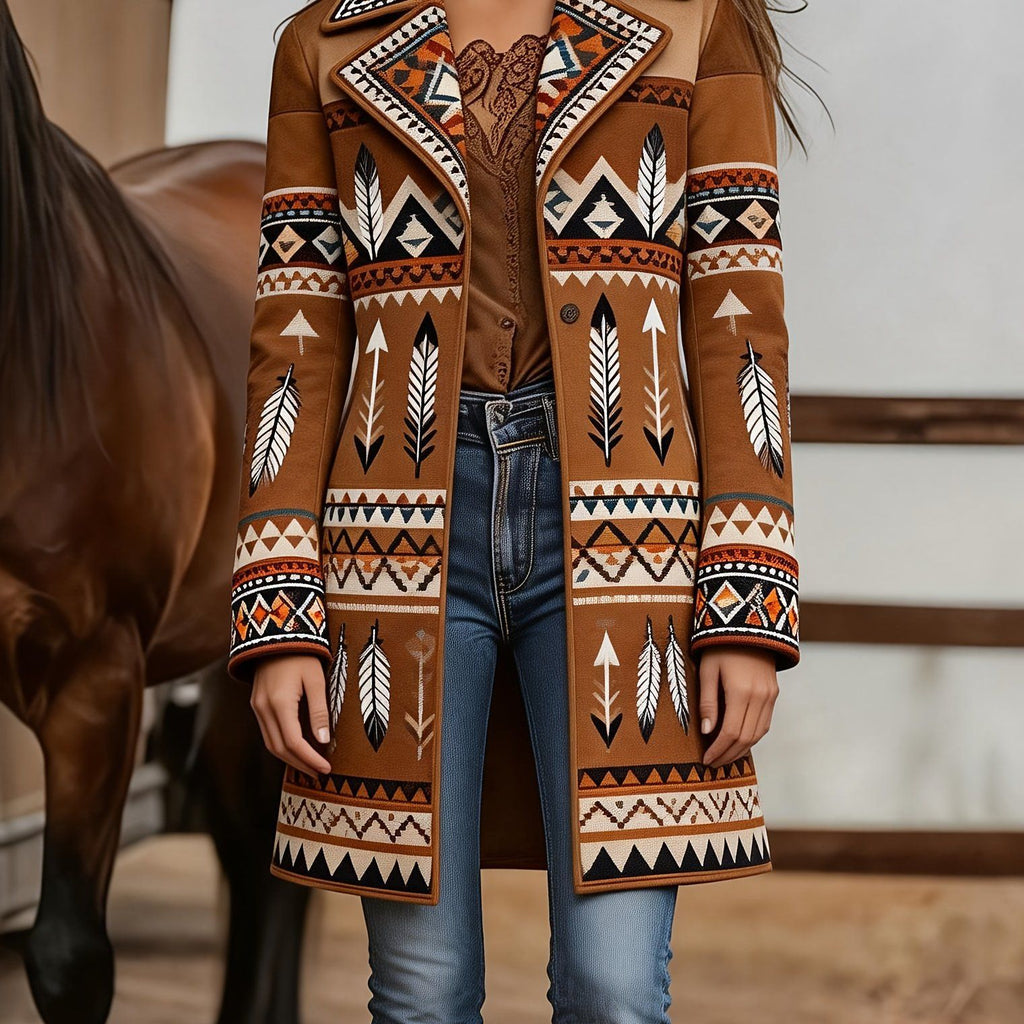 Veste à manches longues Jacquard Femmes Texturée