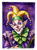 Jester Mardi Gras Drapeau de la maison Grand Porc Manches Pole décoratif extérieur Bannière de triage Artwor