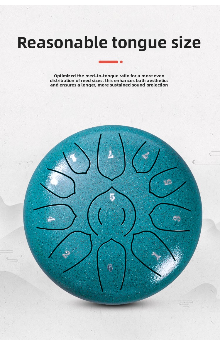 Lotus Ethereal Steel Tongue Drum