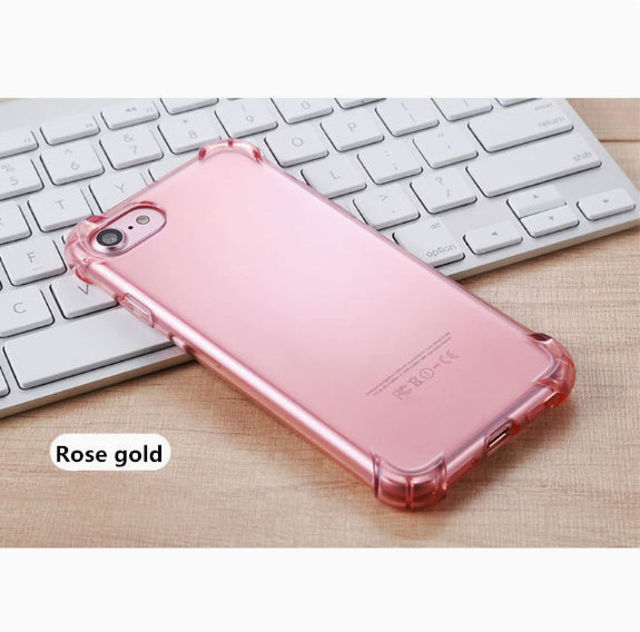 Coque de téléphone Airbag Drop-Proof transparent Silicone housse de protection douce