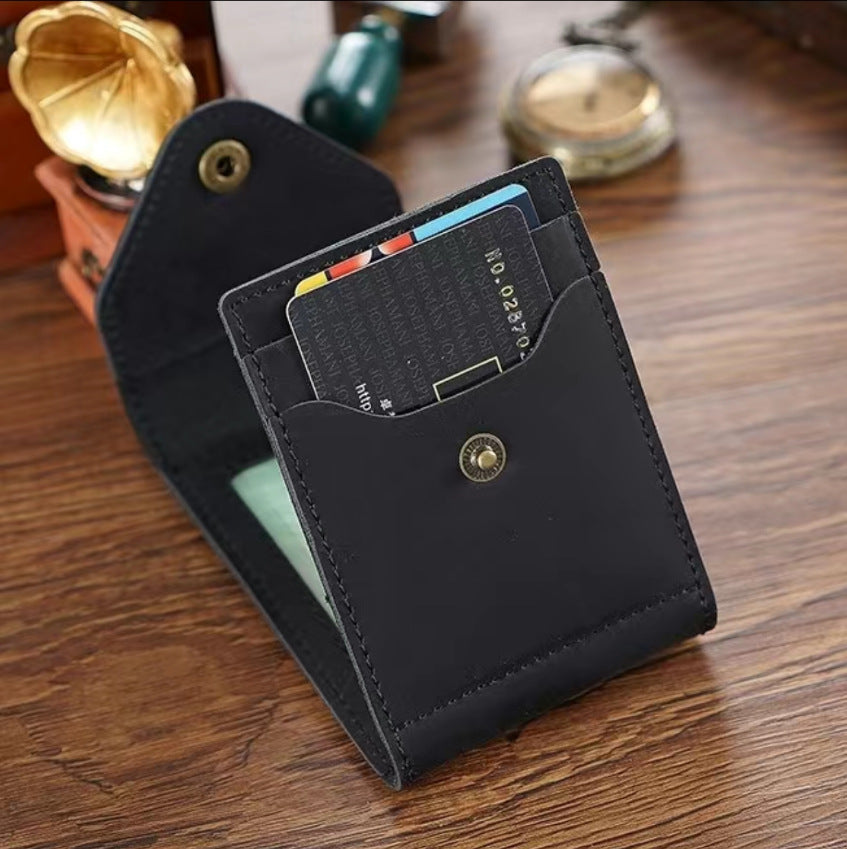 Rétro Hommes Compact Conducteurs Personnalisés Titulaire de licence Minimalist Design