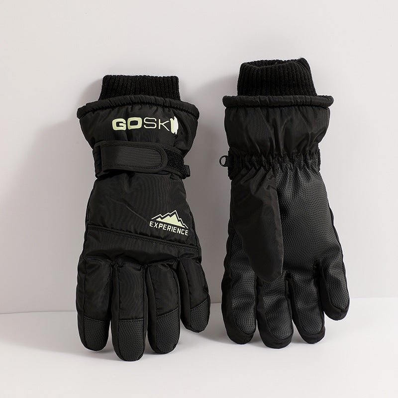 Gants imperméables à l'hiver Ski chaud Gants à l'épreuve du froid