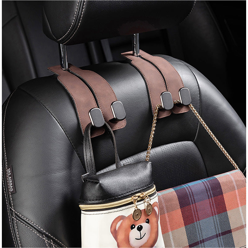 4pcs Siège de voiture dossier porte-téléphone Crochet