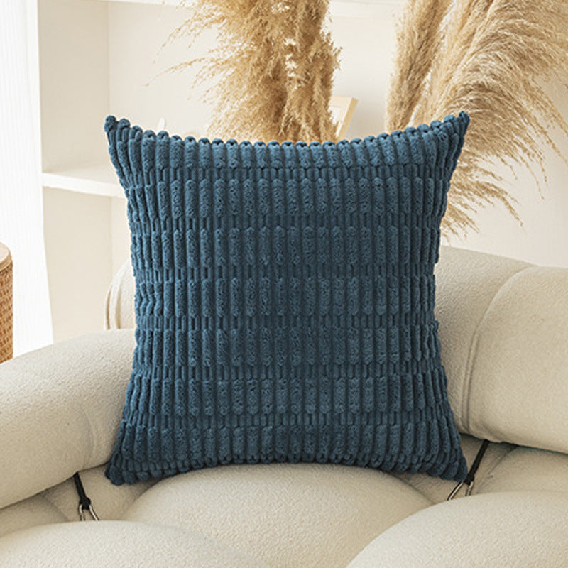 Moderne Minimalist Corduroy Couvercle de coussin de canapé en grain de blé