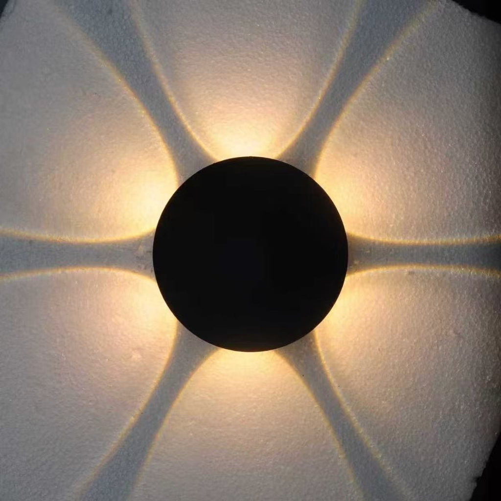 Lampe à détecteur de mouvement en forme de fleur