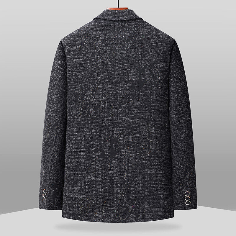 Homme Solid Couleur Business-style papas Veste fine