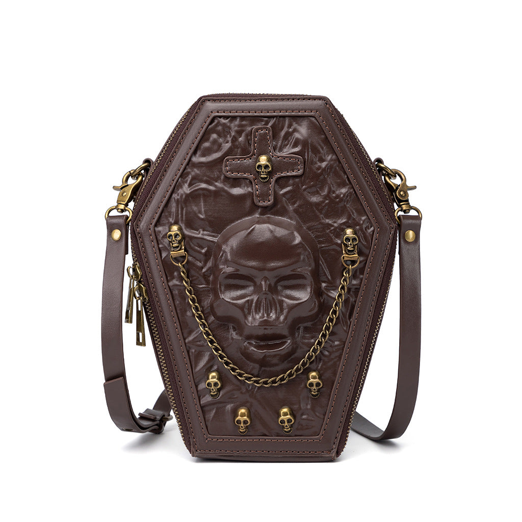 Mode Embossage Halloween Portable Messenger Bag