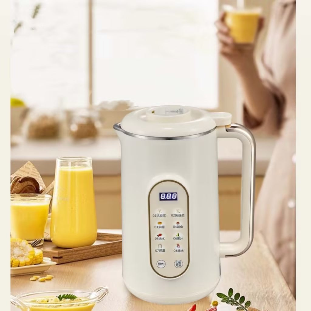 110V en acier inoxydable intérieur Liner Soymilk Maker Maison Touch écran Break mural automatique