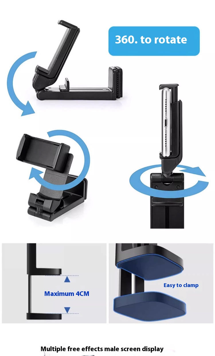 Support de téléphone portable multifonctionnel rotatif
