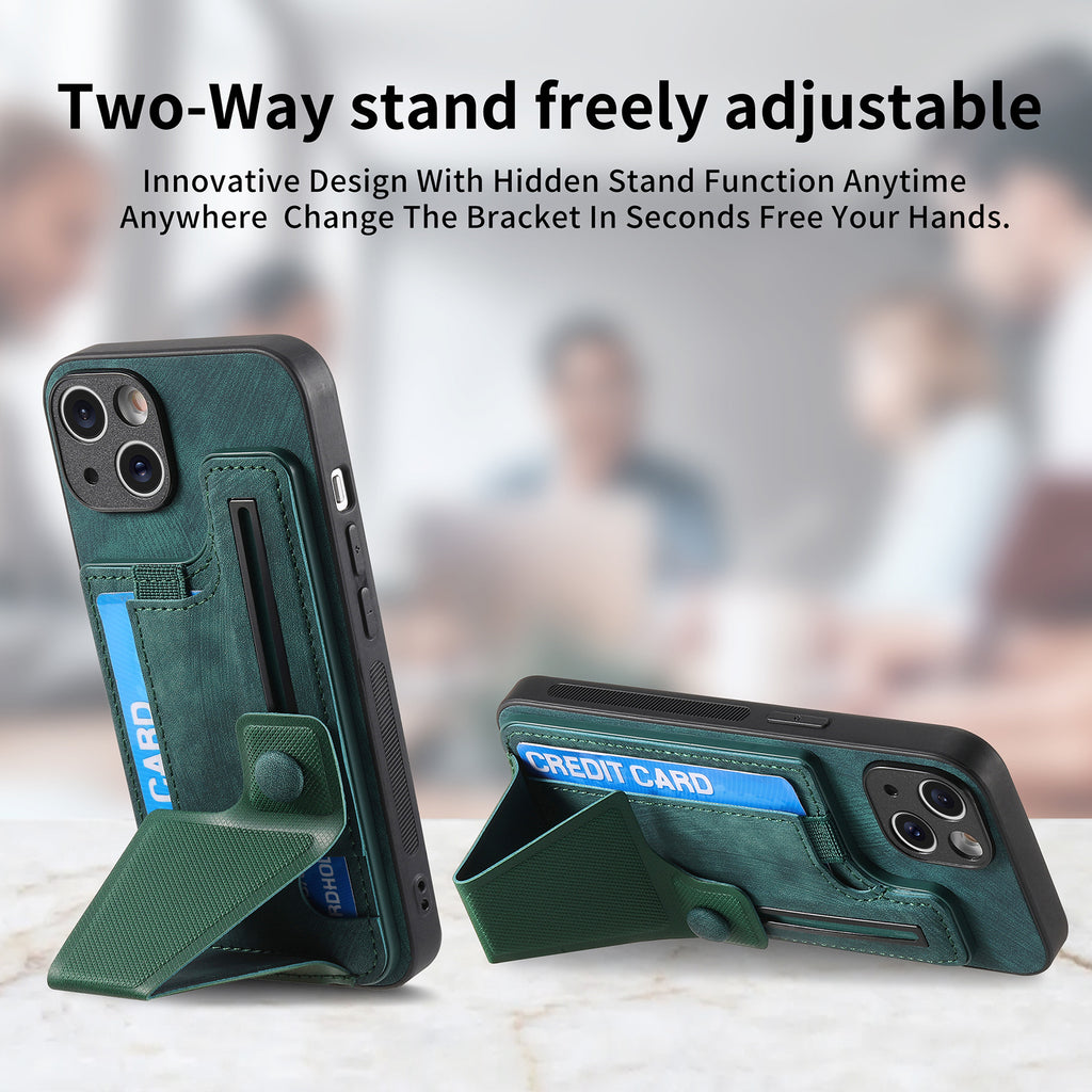 Étui de téléphone à rack coulissant multiangle