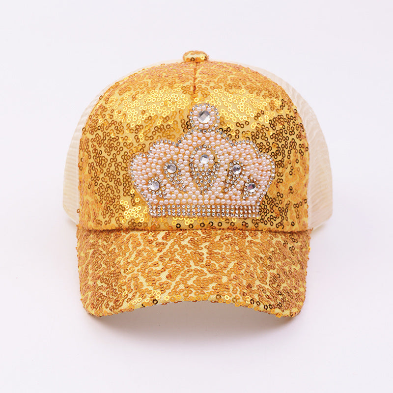 Crown Princess Childrens Mesh Hat