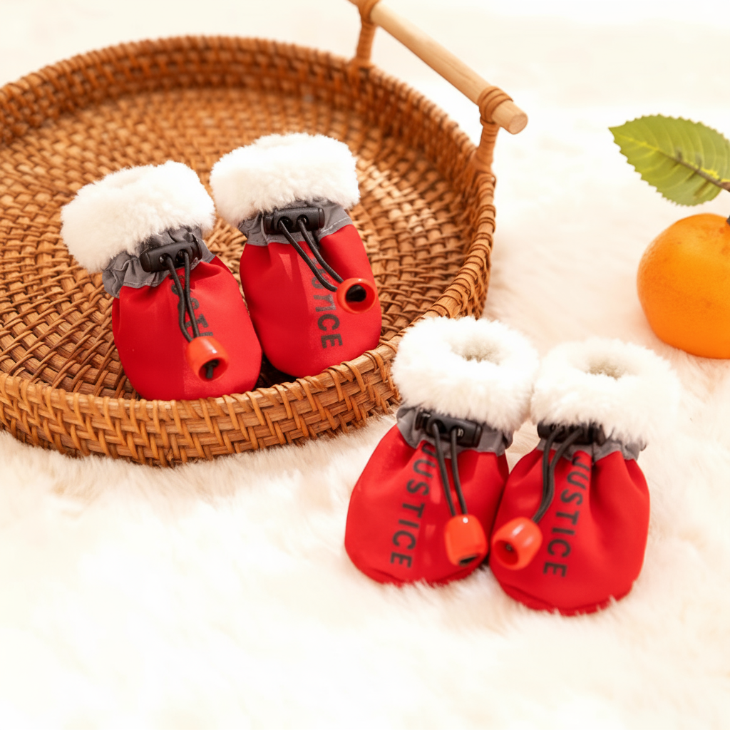 Chaussures de chien polaire
