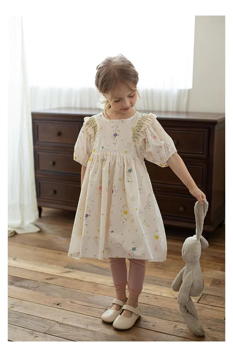 Robe à manches pour les filles