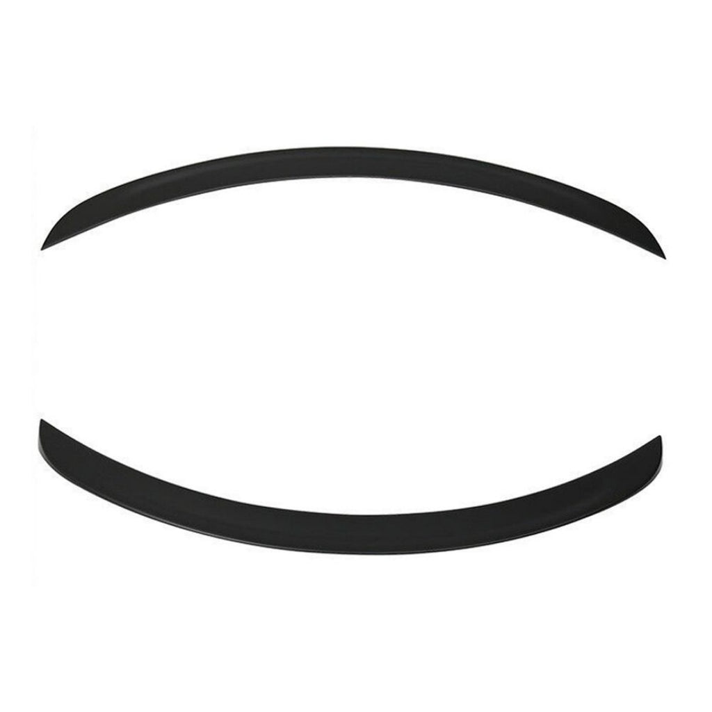 Convient 12-23 Tesla Modèle S Sedan 4DR OE Spoiler de coffre arrière Aile à lèvres ABS non peint