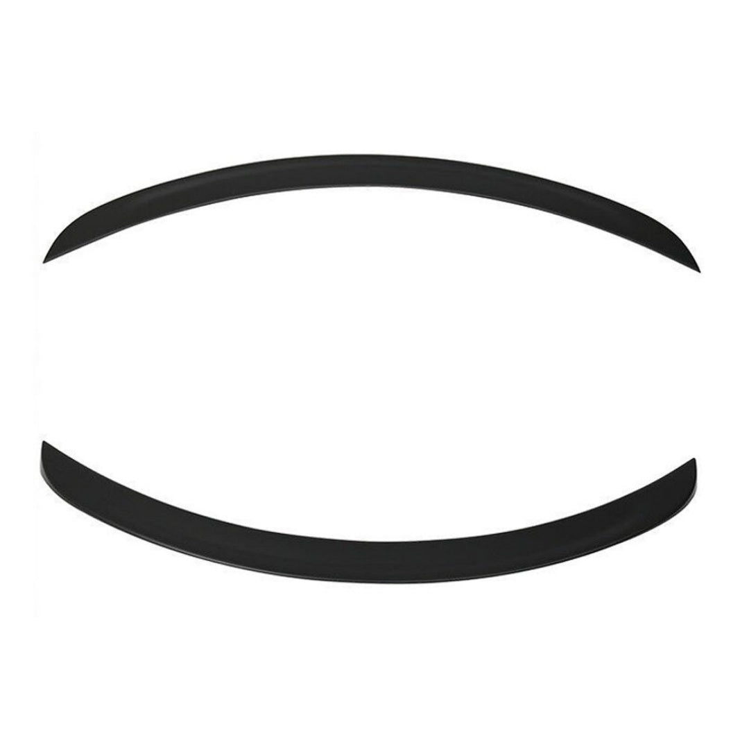 Convient 12-23 Tesla Modèle S Sedan 4DR OE Spoiler de coffre arrière Aile à lèvres ABS non peint