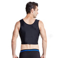 Volcanic Stone Corps des hommes Traceless Shaping Vest poitrine serré poitrine plat garçons gros