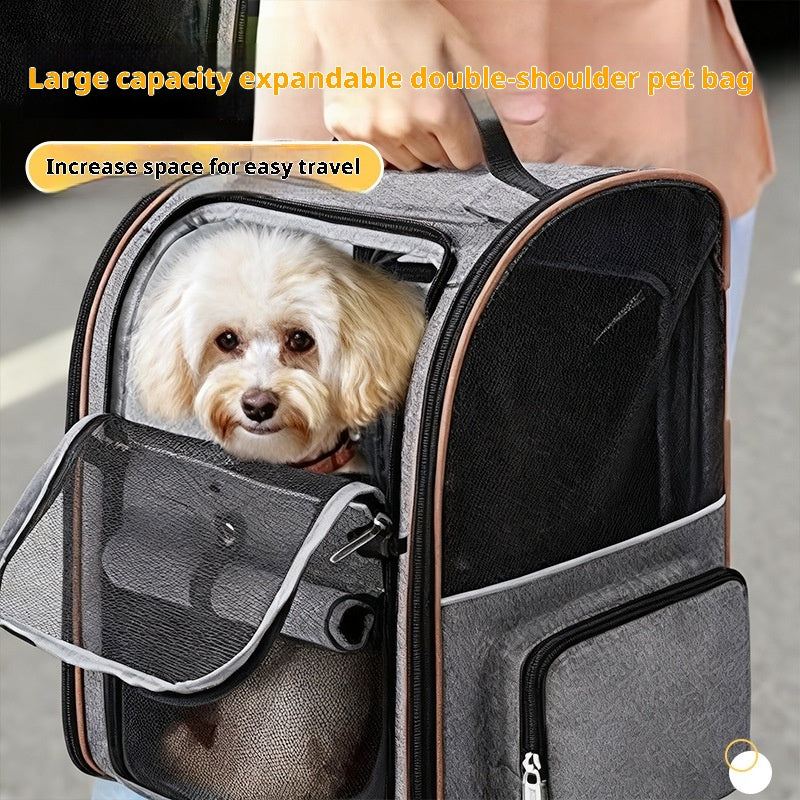 Sac à main extensible animal portable respirant petit chien
