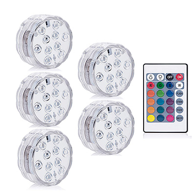 LED télécommande plongée lumière de bougie imperméable