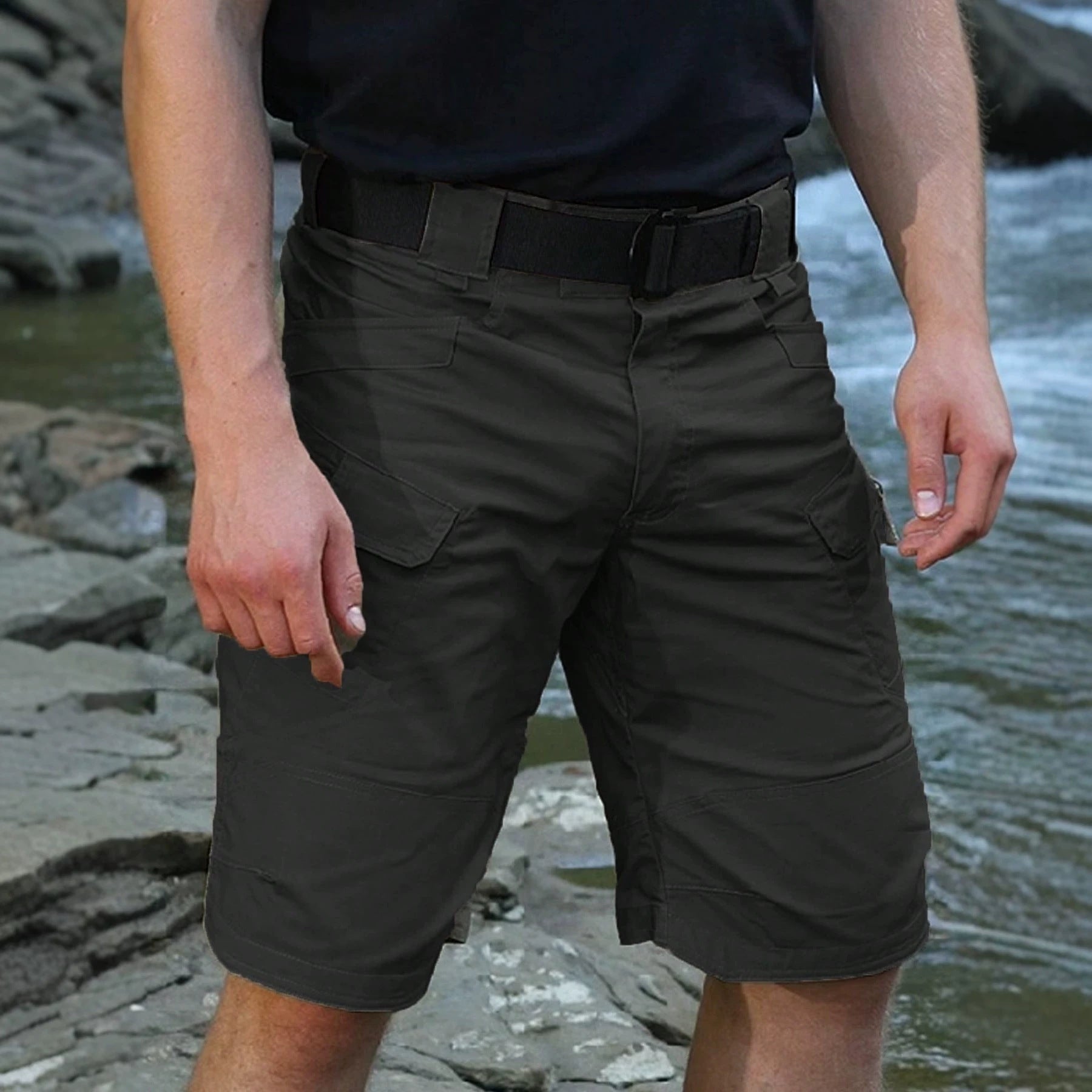 Hommes Vêtements de travail en plein air Shorts occasionnels