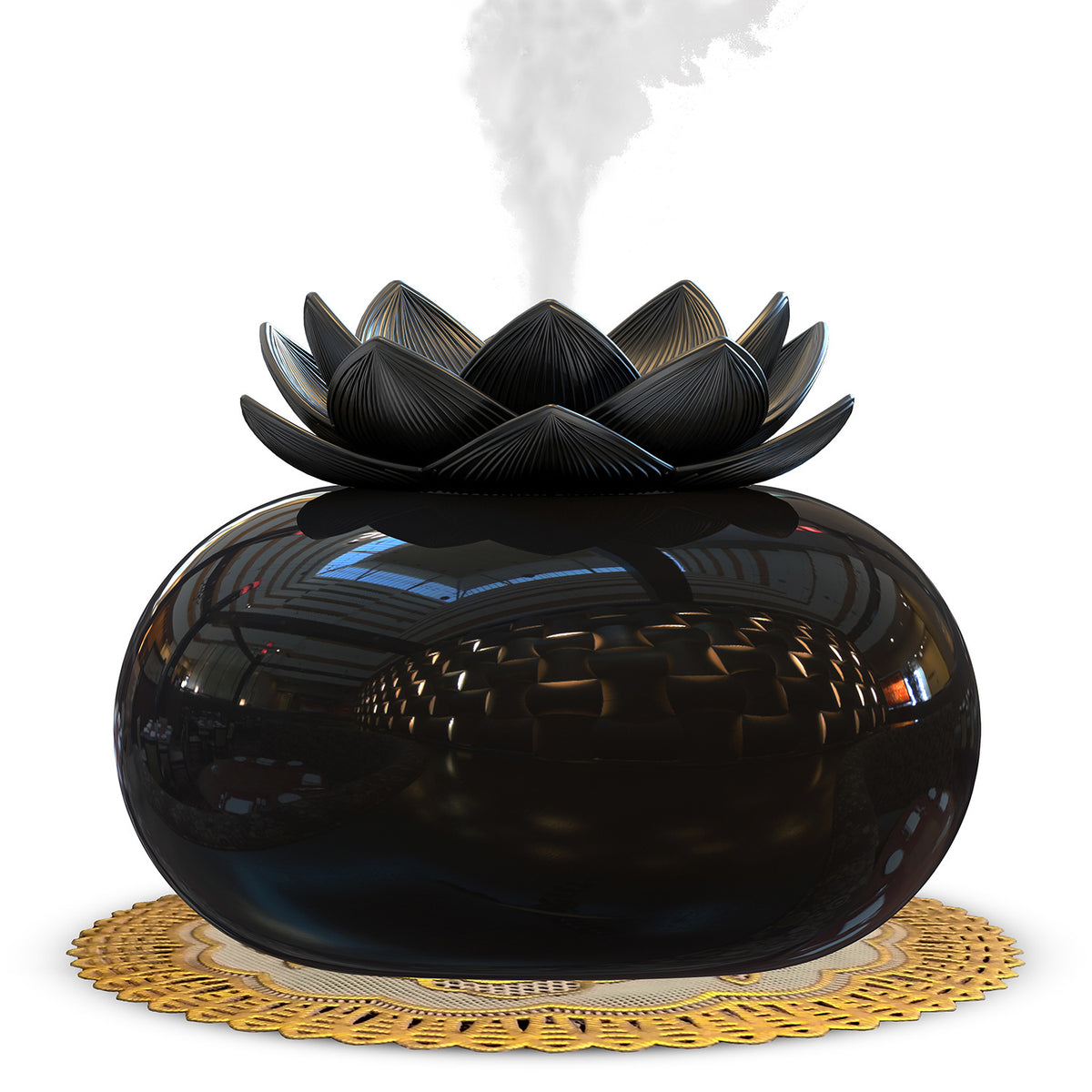 Lotus Aromatherapy Humidificateur USB Réapprovisionner l'eau