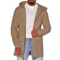Manteau polyvalent en laine pour hommes