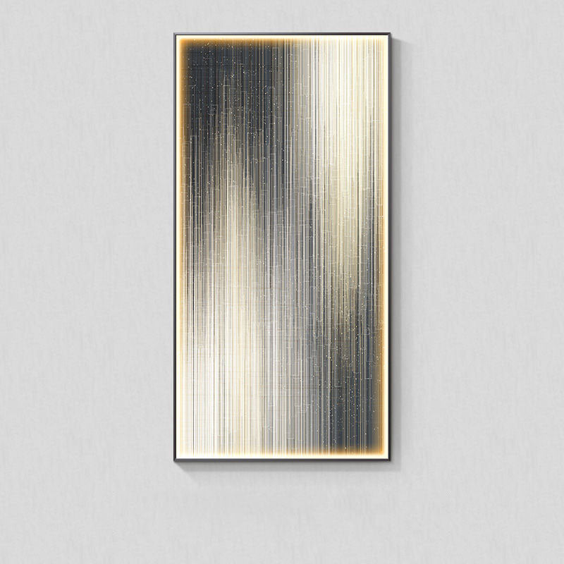 Modern Light Luxury Wall Abstract avec photo de suspension de lumière