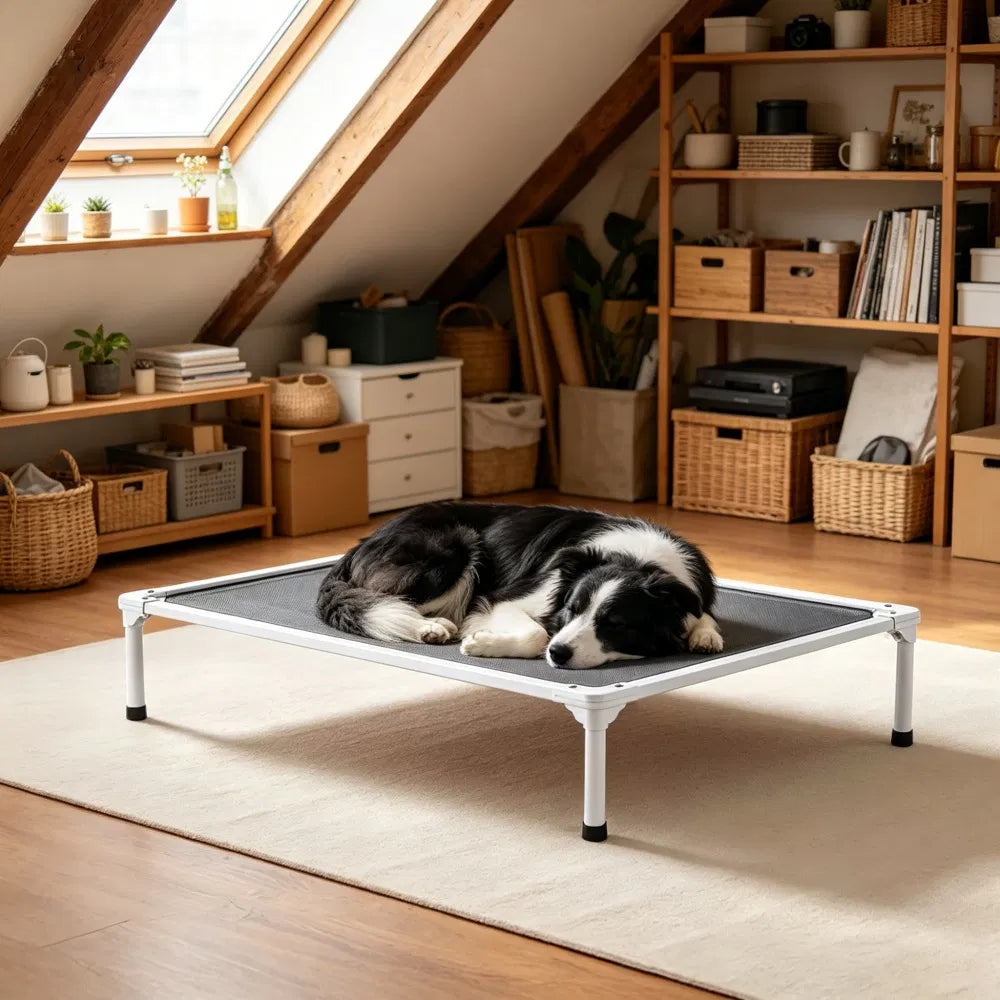 Lit pour chien élevé pour chambre à coucher